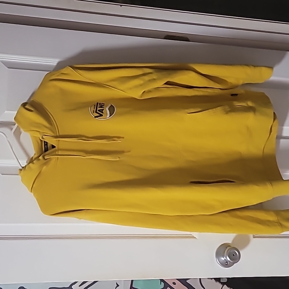 Vans yellow sweatshirt